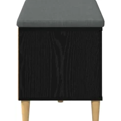 vidaXL Bancos-Banco de entrada con cojín 80 x 38 x 46 cm