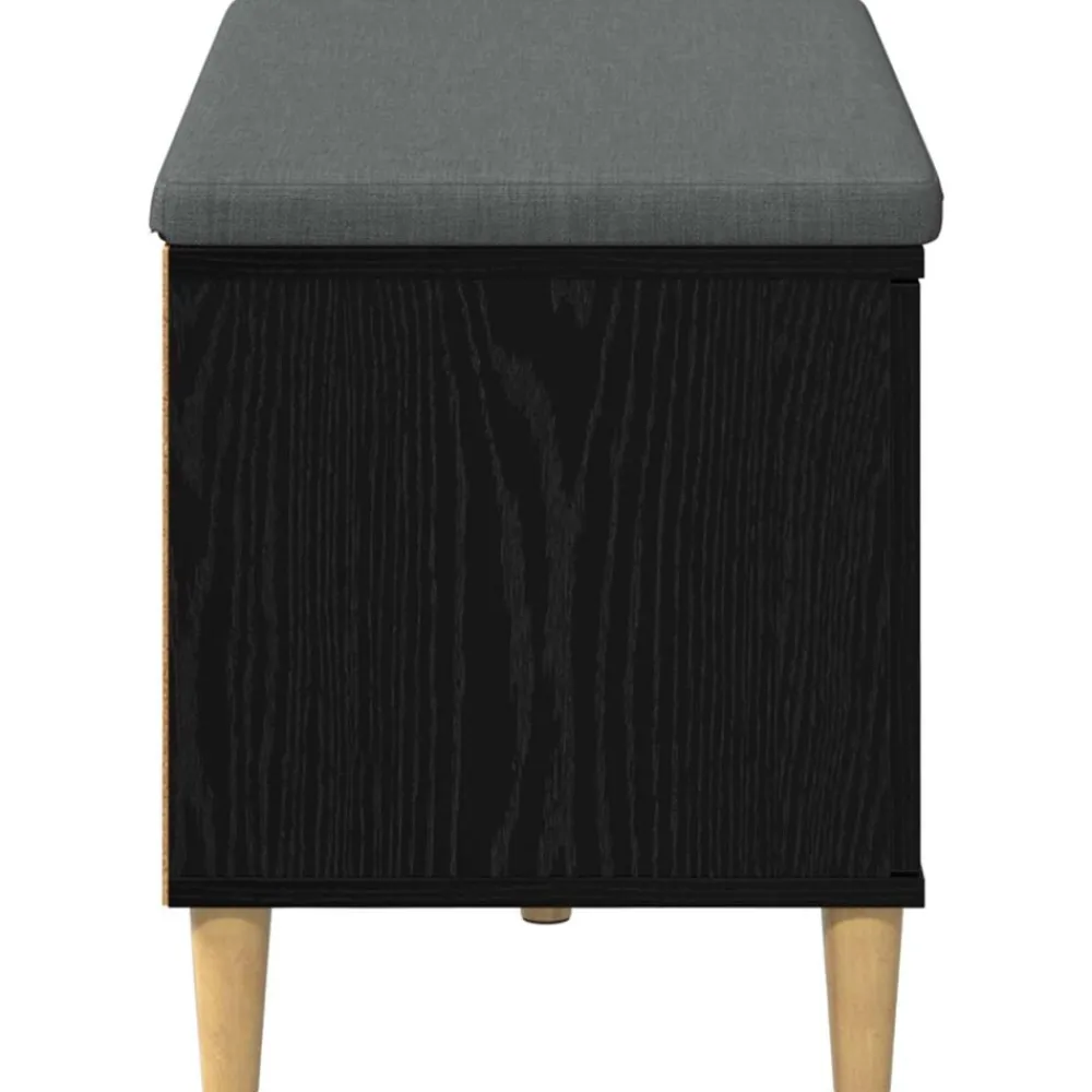 vidaXL Bancos-Banco de entrada con cojín 80 x 38 x 46 cm