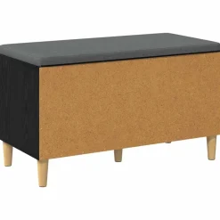 vidaXL Bancos-Banco de entrada con cojín 80 x 38 x 46 cm