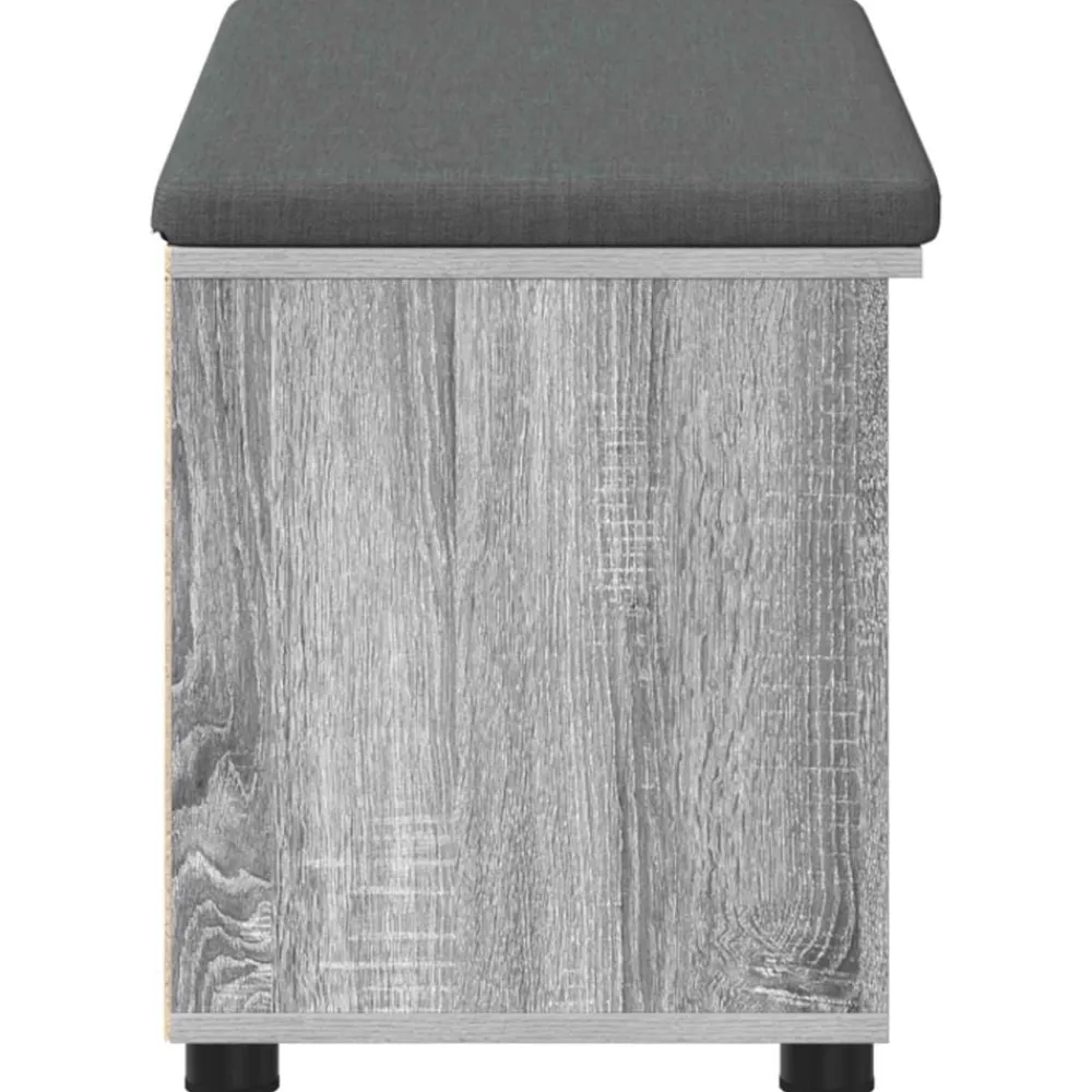 vidaXL Bancos-Banco de entrada con cojín 80 x 38 x 46 cm