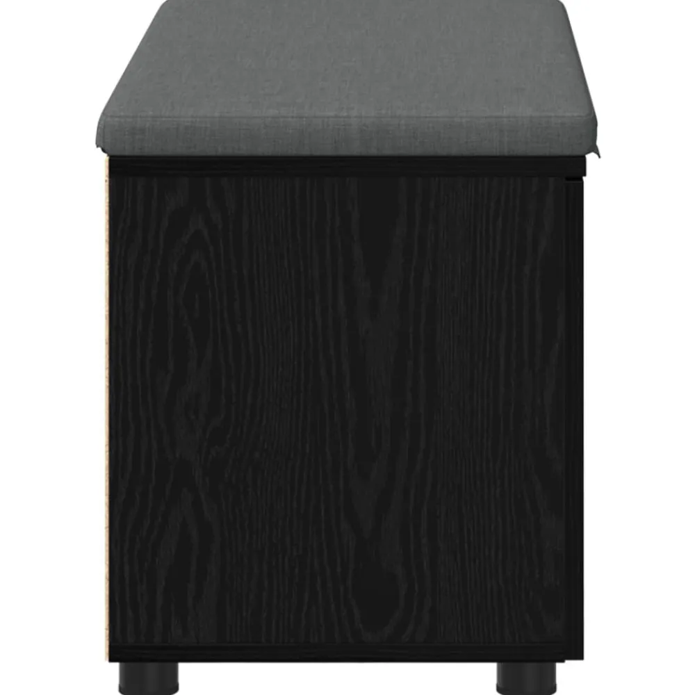 vidaXL Bancos-Banco de entrada con cojín 80 x 38 x 46 cm