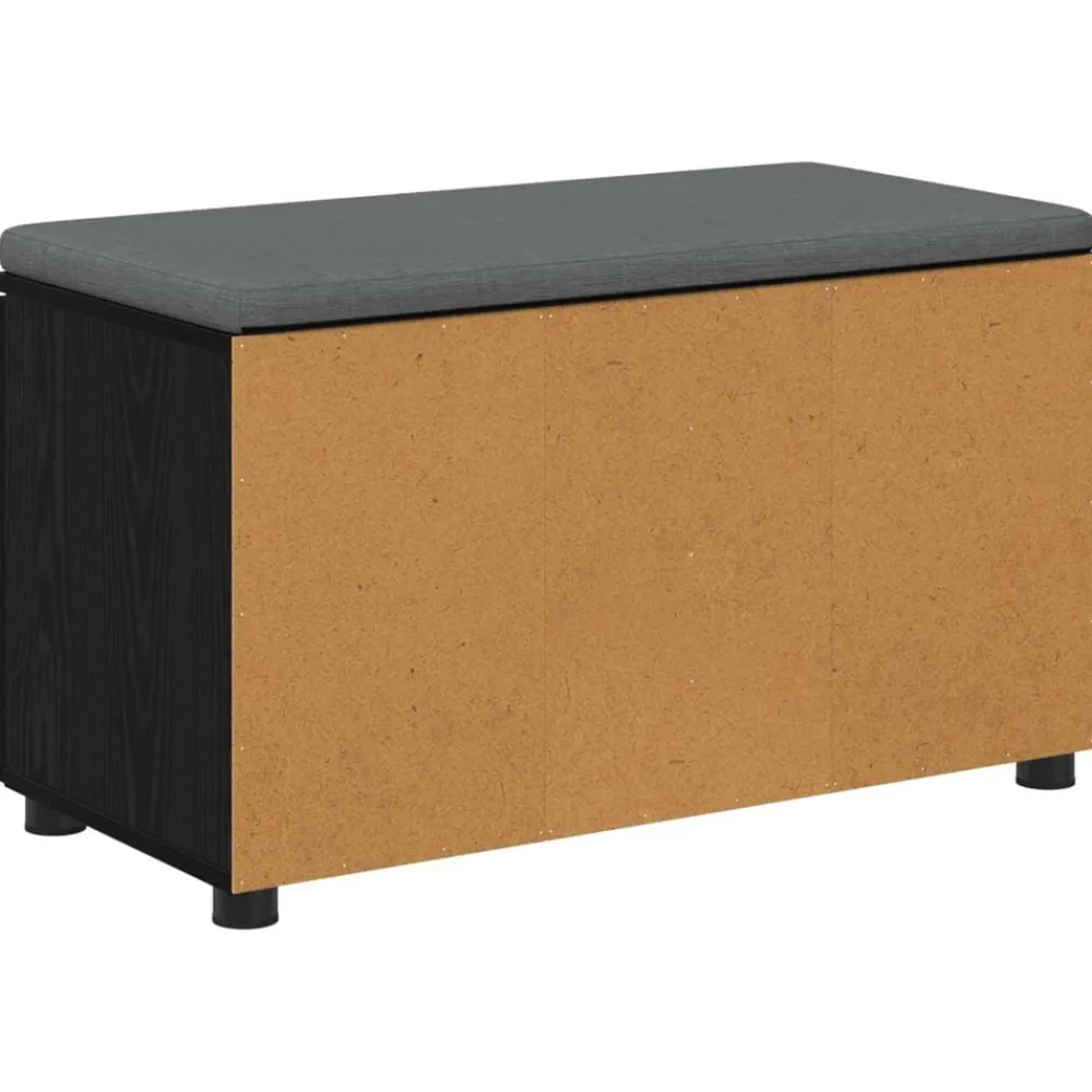 vidaXL Bancos-Banco de entrada con cojín 80 x 38 x 46 cm
