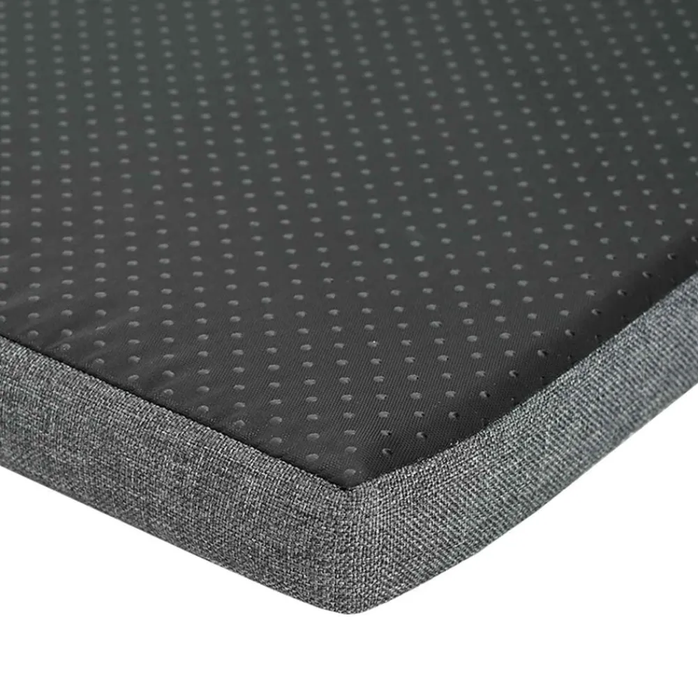 vidaXL Bancos-Banco de entrada con cojín Roble Artesanal 103 x 38 x 45 cm