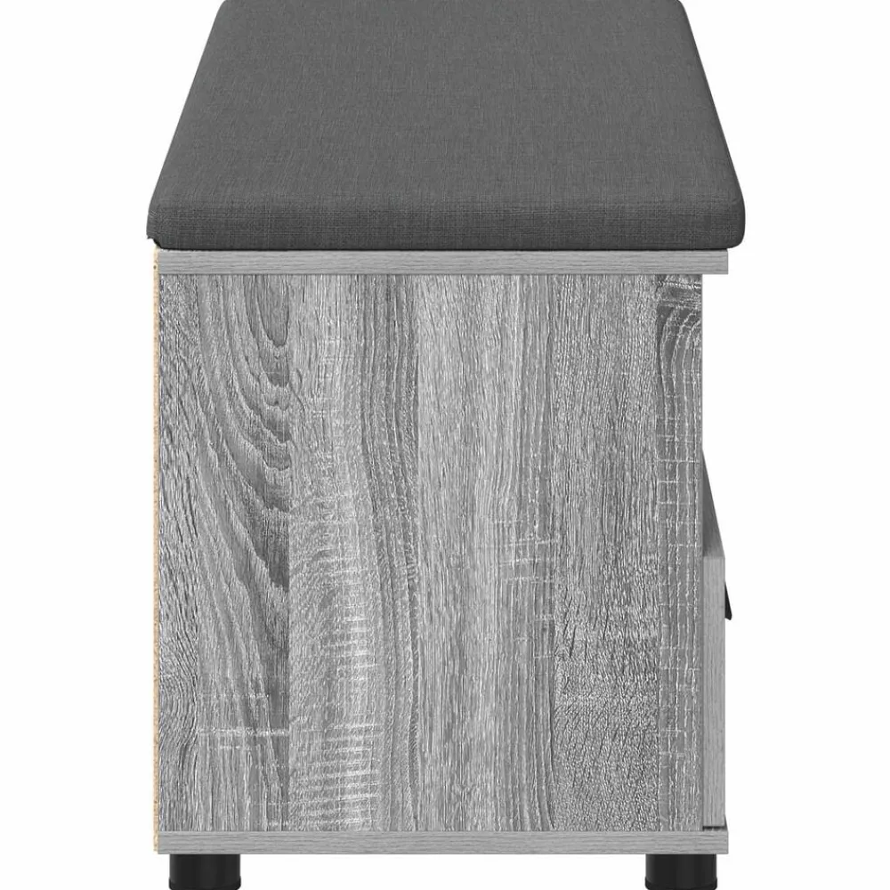 vidaXL Bancos-Banco de entrada con cojín 100 x 38 x 46 cm