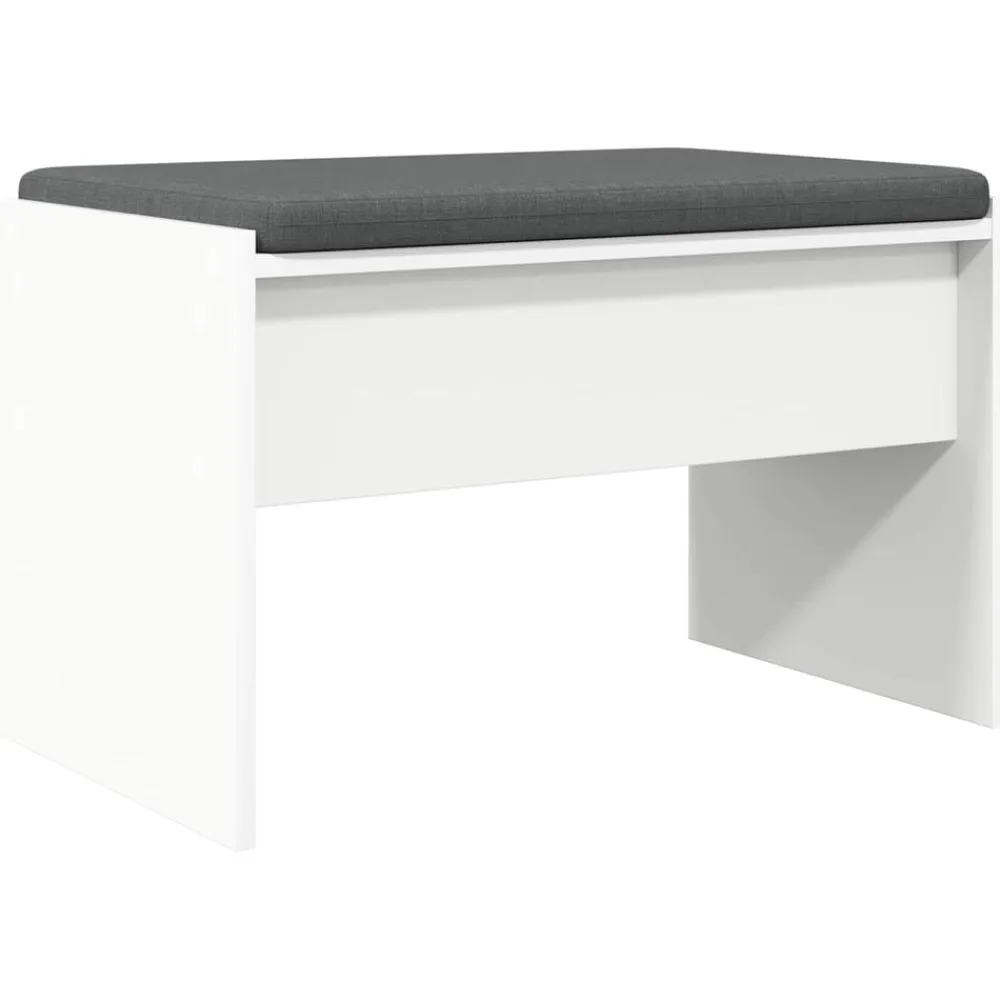vidaXL Bancos-Banco de entrada con cojín 63 x 38 x 40 cm