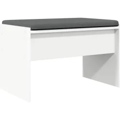 vidaXL Bancos-Banco de entrada con cojín 63 x 38 x 40 cm