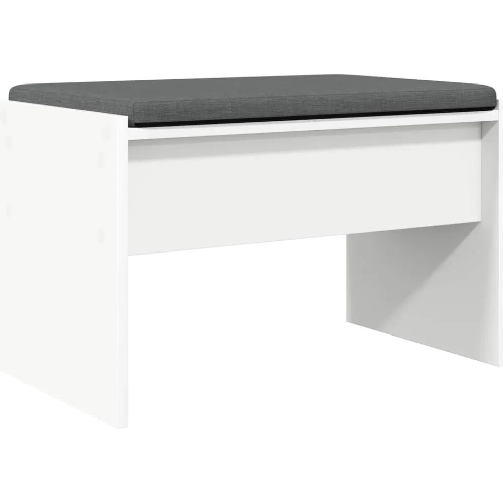 vidaXL Bancos-Banco de entrada con cojín 63 x 38 x 40 cm