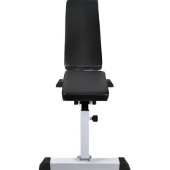 vidaXL Fitness Y Musculación-Banco de entrenamiento con juego de barras y mancuernas 60,5 kg