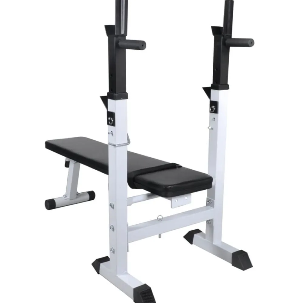vidaXL Fitness Y Musculación-Banco de entrenamiento de fitness y musculación recto
