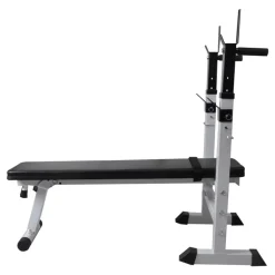 vidaXL Fitness Y Musculación-Banco de entrenamiento de fitness y musculación recto