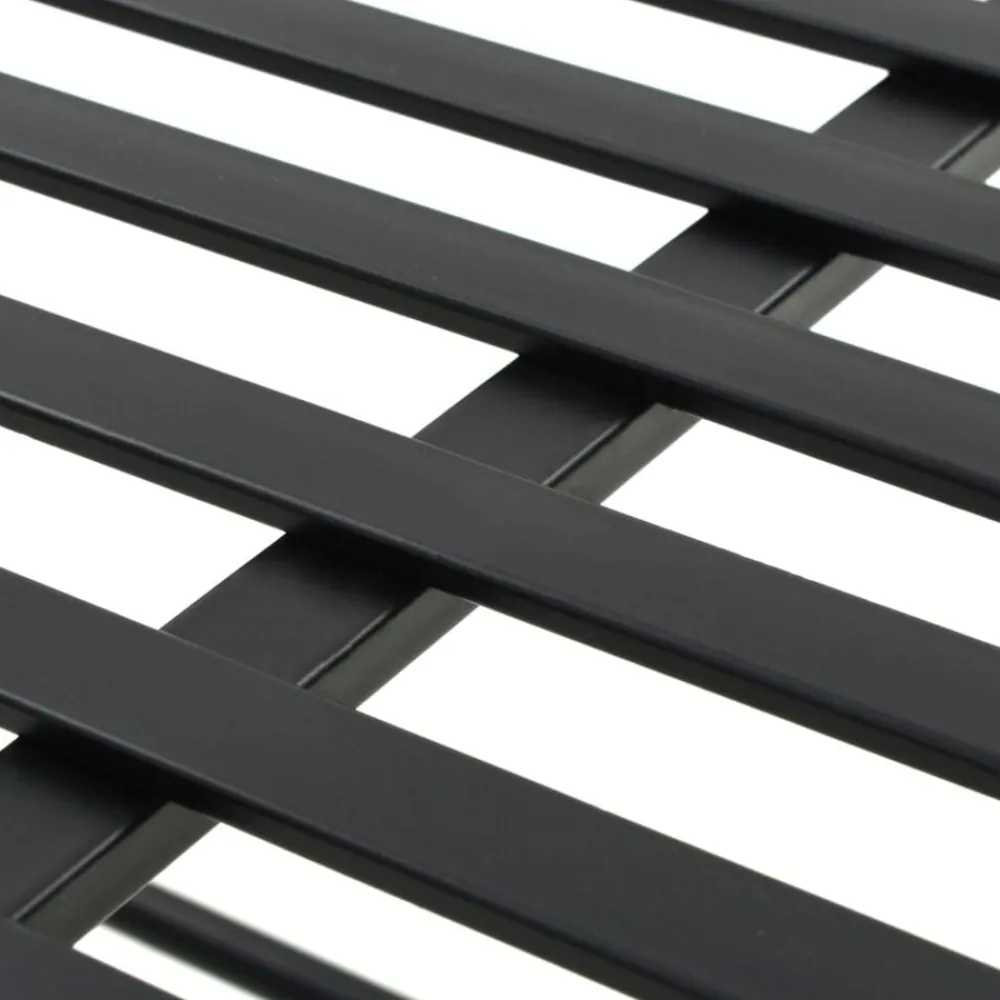 vidaXL Banco de estilo vintage metal 83x42x55 cm negro Online