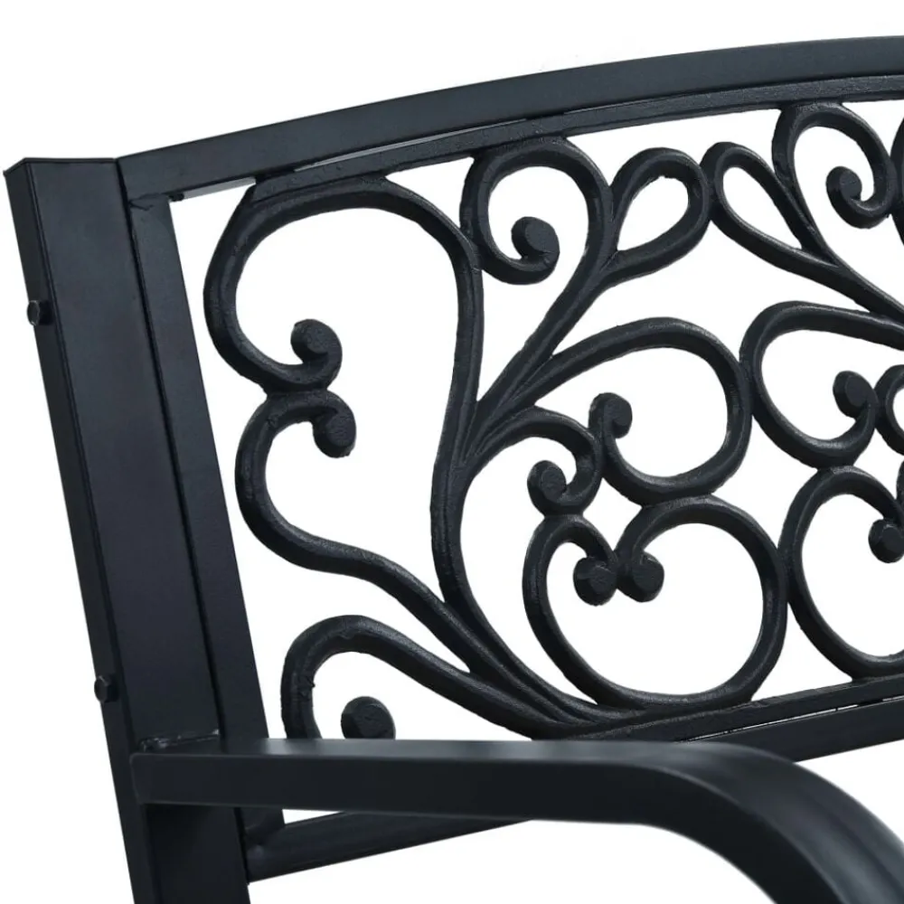 vidaXL Muebles De Jardín-Banco de jardín de madera 120 cm