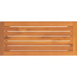 vidaXL Banco de jardín madera maciza de acacia 80x35x45 cm New