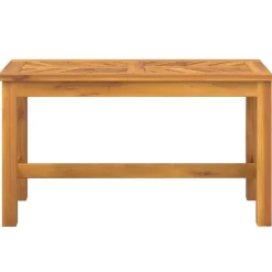 vidaXL Banco de jardín madera maciza de acacia 80 cm Online