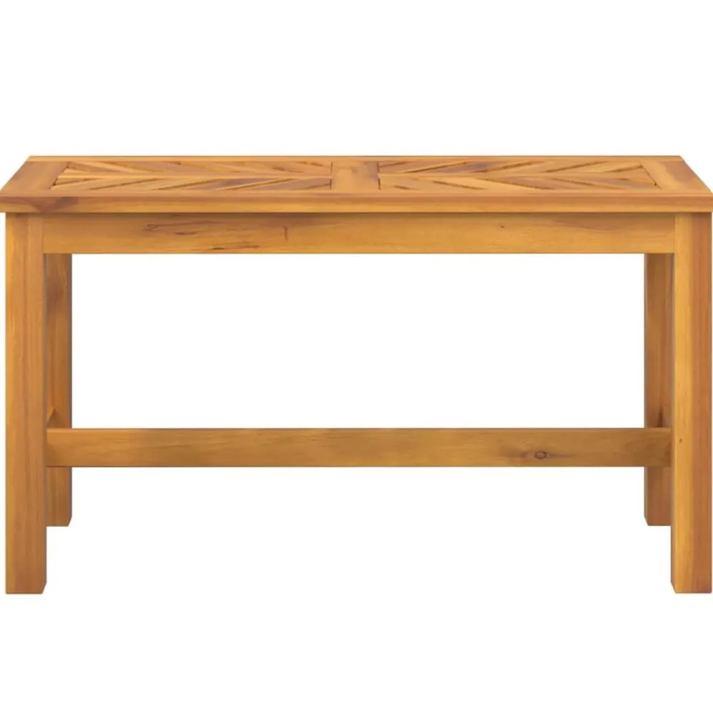 vidaXL Banco de jardín madera maciza de acacia 80 cm Online