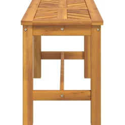 vidaXL Banco de jardín madera maciza de acacia 80 cm Online