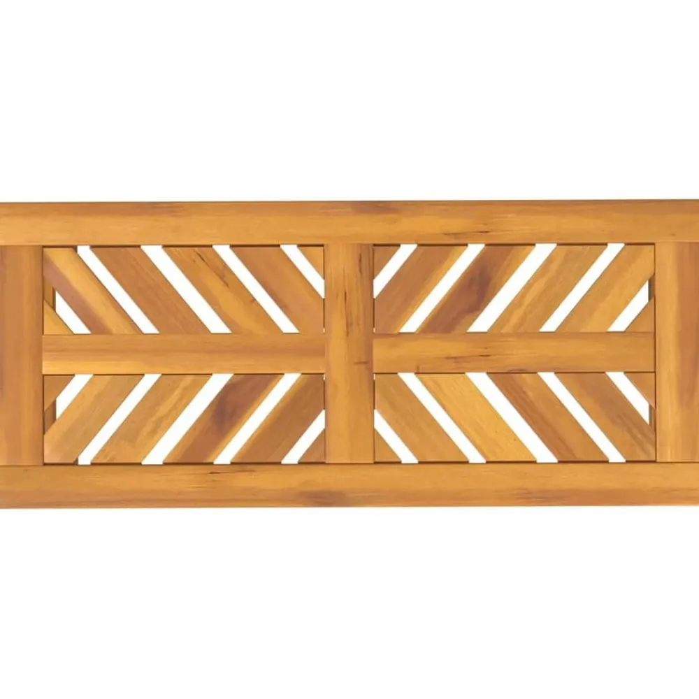 vidaXL Banco de jardín madera maciza de acacia 80 cm Online