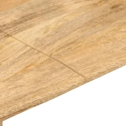 vidaXL Bancos-Banco de madera maciza de mango 160x40x45 cm