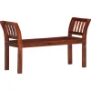 vidaXL Banco de madera maciza de acacia 111 cm Best