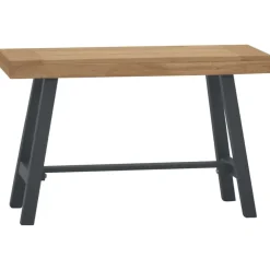 vidaXL Banco de madera maciza de teca 80 cm Hot