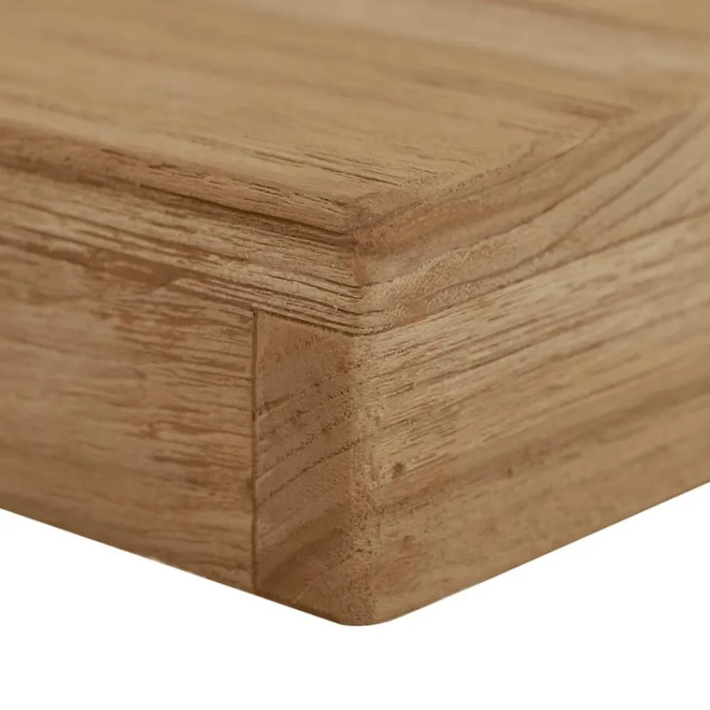 vidaXL Banco de madera maciza de teca 80 cm Hot