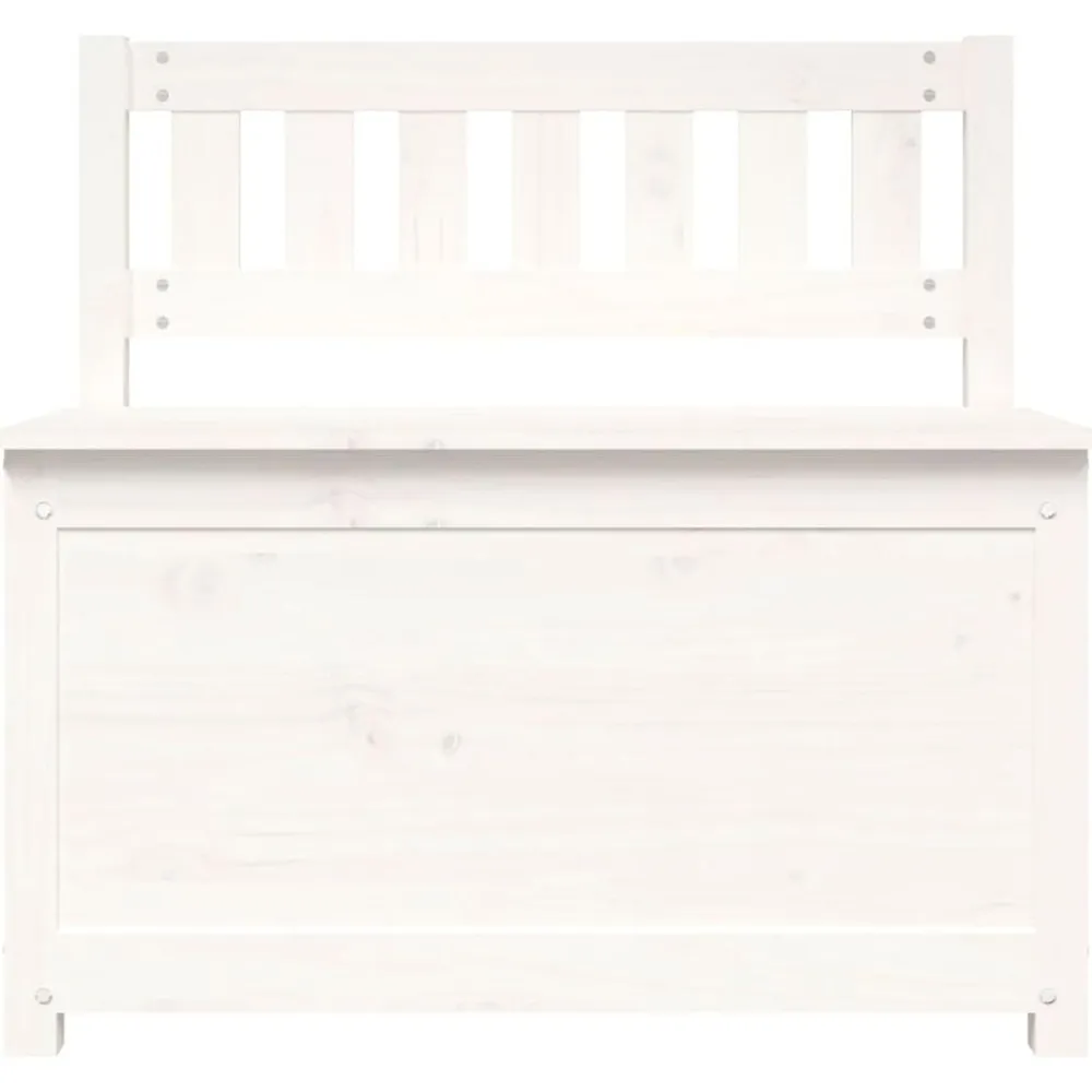 vidaXL Bancos-Banco de madera maciza de pino 80x41x77 cm