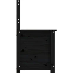 vidaXL Bancos-Banco de madera maciza de pino 80x41x77 cm