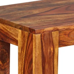 vidaXL Banco de madera maciza de acacia 110x35x45 cm Online