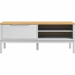 vidaXL Bancos-Banco de pasillo FLORO 115 x 40 x 45 cm Madera de Pino Macizo