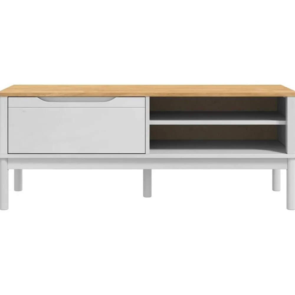 vidaXL Bancos-Banco de pasillo FLORO 115 x 40 x 45 cm Madera de Pino Macizo