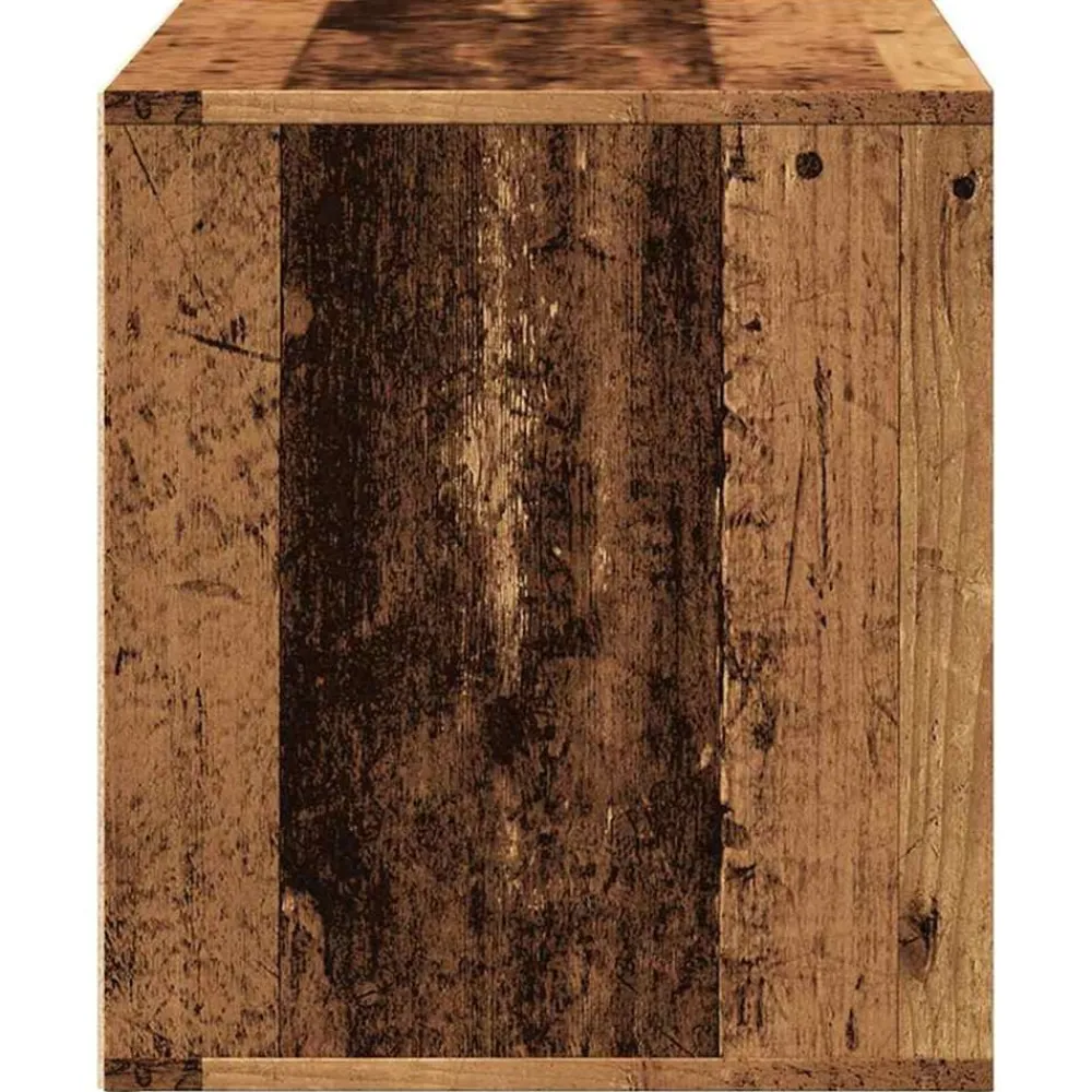 vidaXL Bancos-Banco de pasillo madera vieja 80x40x45 cm madera de ingeniería