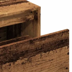 vidaXL Bancos-Banco de pasillo madera vieja 80x40x45 cm madera de ingeniería