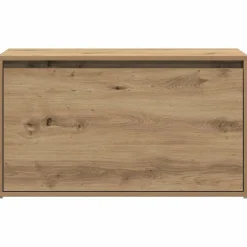 vidaXL Banco de pasillo roble artesanal 80x40x45 cm madera de ingeniería Roble artisan New