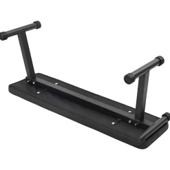 vidaXL Fitness Y Musculación-Banco de Pesas Manual Negro 108 x 27 x 41 cm