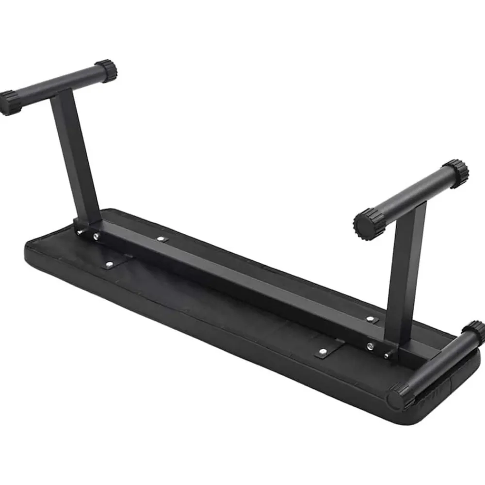 vidaXL Fitness Y Musculación-Banco de Pesas Manual Negro 108 x 27 x 41 cm