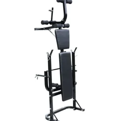 vidaXL Fitness Y Musculación-Banco de pesas negro