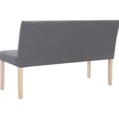 vidaXL Bancos-Banco de poliéster 139,5 cm