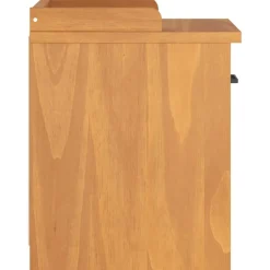 vidaXL Bancos-Banco de recibidor SANDNES madera maciza de pino 45x40x50 cm