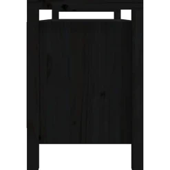 vidaXL Bancos-Banco de recibidor madera maciza de pino 110x40x60 cm