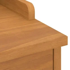 vidaXL Bancos-Banco de recibidor SANDNES madera maciza de pino 45x40x50 cm