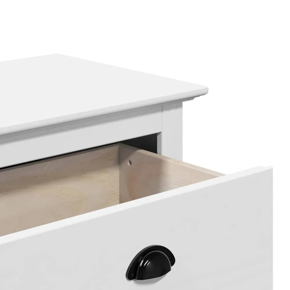 vidaXL Banco de recibidor BODO 114x40x45 cm Blanco New