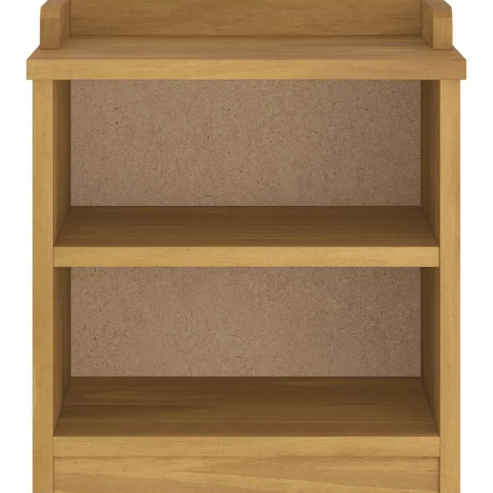vidaXL Bancos-Banco de recibidor SANDNES madera maciza de pino 45x40x50 cm