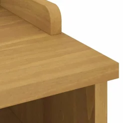 vidaXL Bancos-Banco de recibidor SANDNES madera maciza de pino 45x40x50 cm
