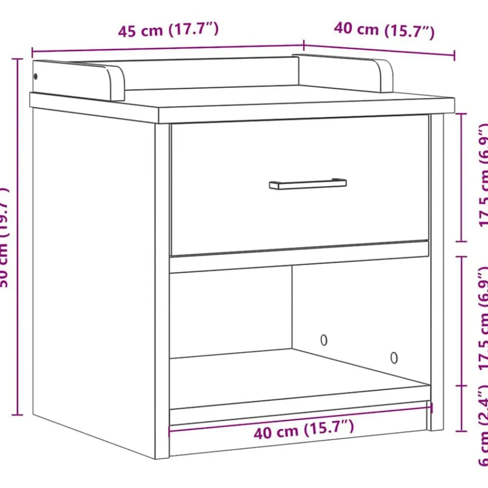 vidaXL Bancos-Banco de recibidor SANDNES madera maciza pino 45x40x50cm