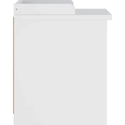 vidaXL Bancos-Banco de recibidor SANDNES madera maciza pino 45x40x50cm
