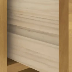 vidaXL Bancos-Banco de recibidor SANDNES madera maciza de pino 45x40x50 cm