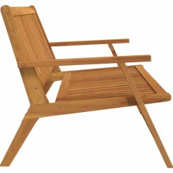 vidaXL Banco de Relax 2 pcs Marrón Madera de Acacia Sólida Online