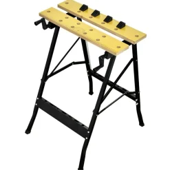 vidaXL Banco de Taller Plegable Carga 80 Kg Mesa de Sujeción Mesa de Trabajo Hot