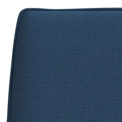 vidaXL Banco de tela 100x75x76 cm Azul