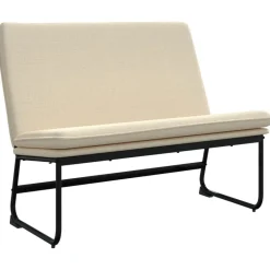 vidaXL Bancos-Banco de tela color 100x75x76 cm